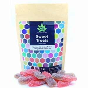 Buy CBD – Cherry Cola Bottle Gummies – Cannabis Cousins – 100mg CBD